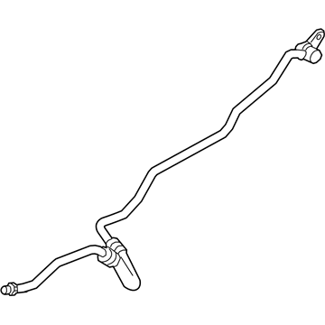 BMW 17-22-7-592-474 Transmission Oil Cooler Line, Flow