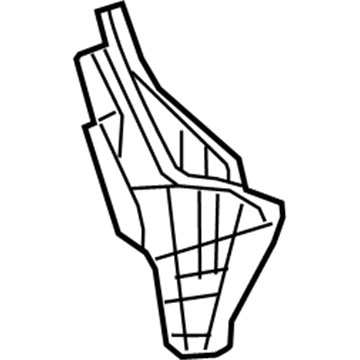 Lexus 52155-06030 Support, Rear Bumper Side