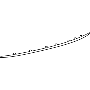 Lexus 52565-33030 RETAINER, Rear Bumper