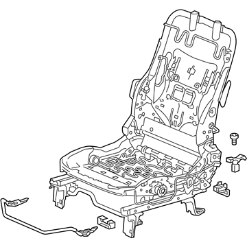Honda 81526-T0G-A01 Frame Comp L, FR S