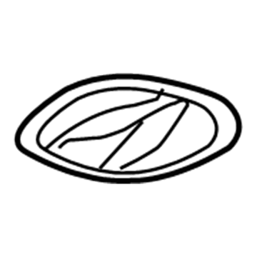 Acura 17125-RKG-A00 Emblem (A)