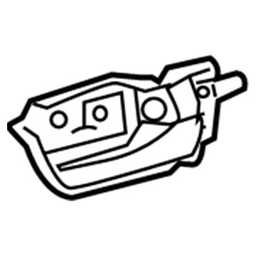 Toyota 69206-47070-C0 Handle, Inside