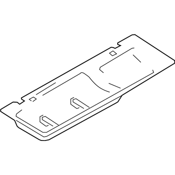 Nissan 84985-1LZ1A Box Assy-Luggage Floor