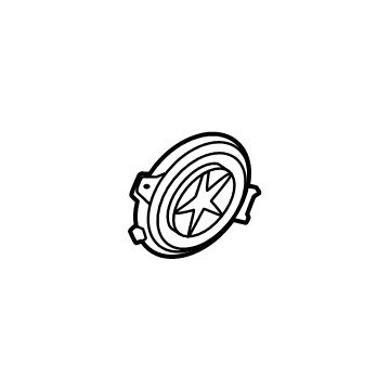 GM 84266283 Rear Speaker