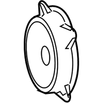 Toyota 86160-60670 Front Door Speaker