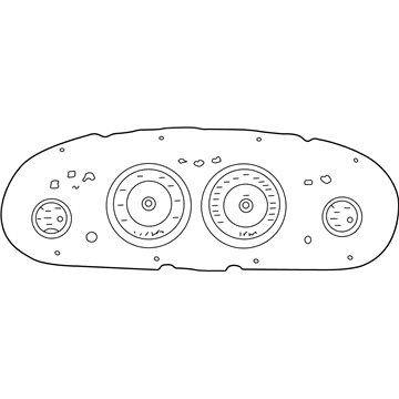 Mopar 4760936AG Cluster-Instrument Panel