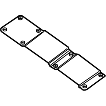 Nissan 93828-7S200 Panel-Heat Insulator, Rear Body