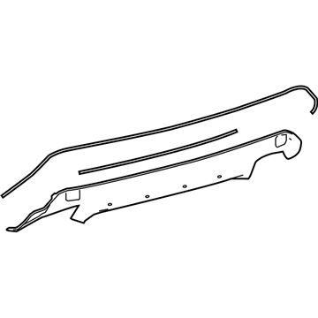 Lexus 52108-30100 Extension Sub-Assembly