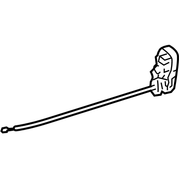 Mopar 55112160AA Link-Rear Door Inside Remote To