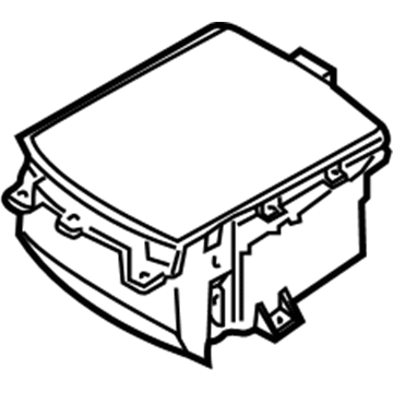 Nissan 68924-CE80A Pocket-Console, Rear