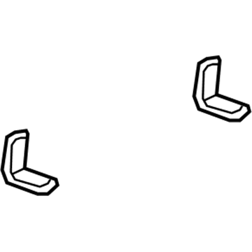 GM 25886156 Radiator Upper Bracket