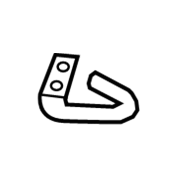 Toyota 17576-31070 Muffler W/Tailpipe Bracket