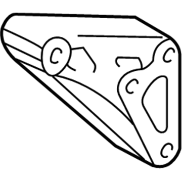 Toyota 12511-20020 Pulley Mount Bracket