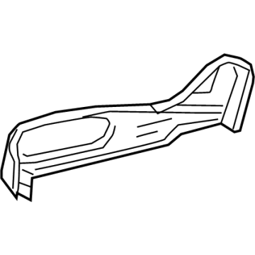 Lexus 71811-11010-A1 Shield, FR Seat CUSH