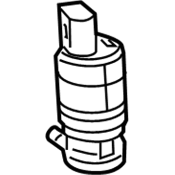 Mopar 68081805AB Pump-Washer, Windshield