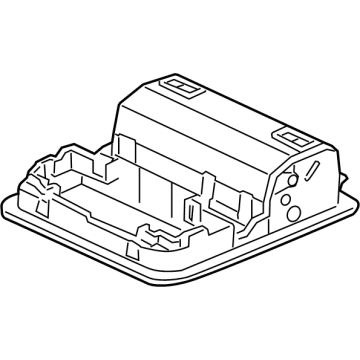 Honda 83250-TG7-A11ZA Console Assy., Roof *YR507L* (SHADOW BEIGE)