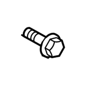 Infiniti 081A6-6122A Bolt-FLG, Hex Pp Type 2 7T M6