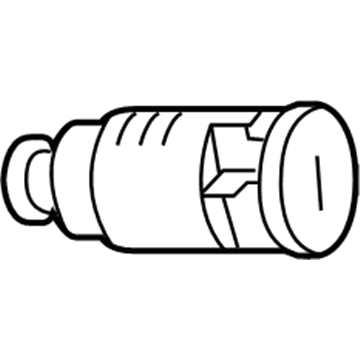 Mopar 4746315 Cylinder Lock-Glove Box Lock