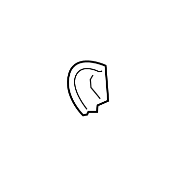 BMW 51-41-7-419-626 Cover, Screw, Door Opener, Front