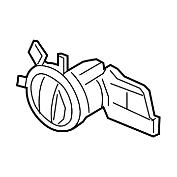 BMW 51-41-7-419-655 Door Opener With Switch, Inside Left