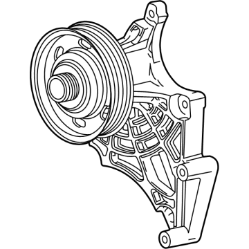 GM 12714129 Fan Pulley