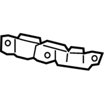 Kia 86513A9000 Bracket-Front Bumper Side