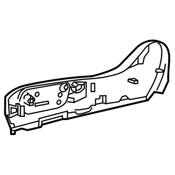 Lexus 71811-48180-C0 Shield, Front Seat Cushion