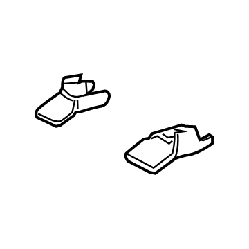Lexus 72123-48140-C0 Cover, Seat Track Bracket