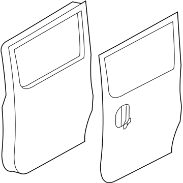 Nissan 82100-9SF0A Door Assembly-Slide, RH