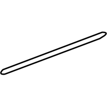 Mopar 55360932AC WEATHERSTRIP-Rear Door Belt Outer