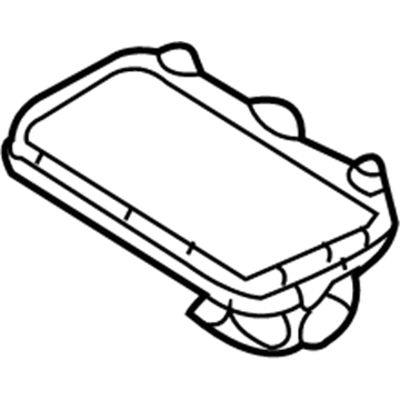 Kia 847204D020BQ Grille-Speaker Assembly