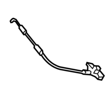 Honda 82621-SVA-013 Cable, L. RR. Seat