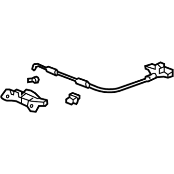 Honda 82620-SVA-013 Lock Assy., L. RR. Seat