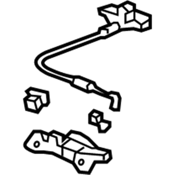 Honda 82220-SVA-013 Lock Assy., R. RR. Seat