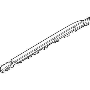 BMW 51-77-5-A36-0F3 DOOR SILL TRIM PANEL UPPER S