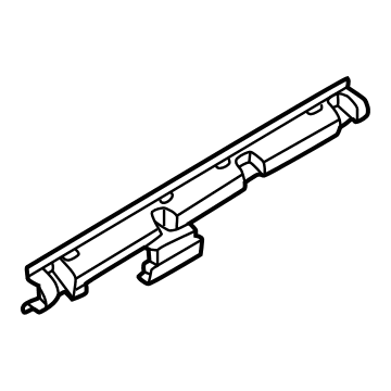 BMW 51-77-8-737-091 SUPPORT STRIP, ROCKER PANEL