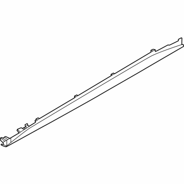 BMW 51-77-5-A36-101 ROCKER PANEL COVER LOWER SEC