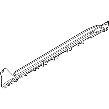 BMW 51-77-5-A36-0E7 DOOR SILL TRIM PANEL UPPER S