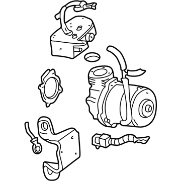 GM 12494811 Compressor Asm, Auto Level Control Air