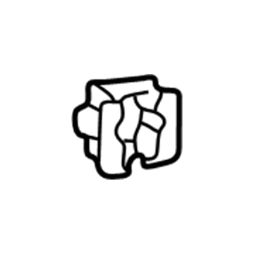 Lexus 61323-24030 Reinforcement, Center Body Pillar, Lower RH