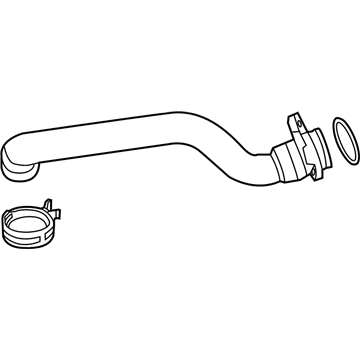 BMW 11-53-7-580-969 Water Hose Assy