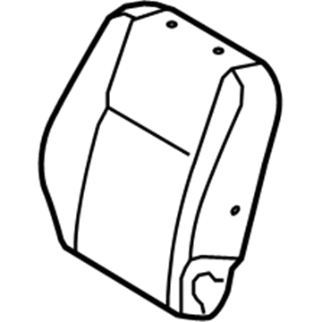 Toyota 71073-35B31-B0 Seat Back Cover