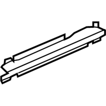 Honda 63220-SAA-G00ZZ Stiffener, R. Side Sill