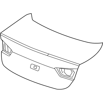 GM 84538677 LID ASM-R/CMPT
