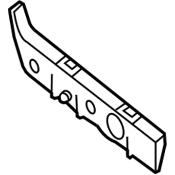 Nissan 85222-EA500 Bracket-Rear Bumper Side, RH