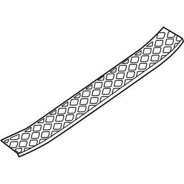 Nissan 85071-EA500 FINISHER Assembly-Rear Bumper