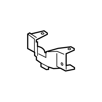 Lexus 53525-48040 Protector, Hood Lock