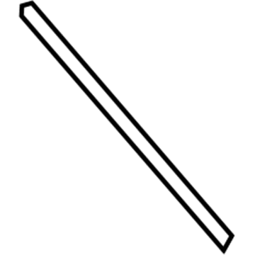 Lexus 85214-0T050 Wiper Blade Rubber, Left