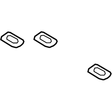 Hyundai 85640-2H000-4W Guide Assembly-Rear Seat Belt Webb