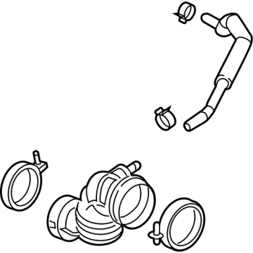 Kia 28140H9600 Hose Assembly-Air Intake